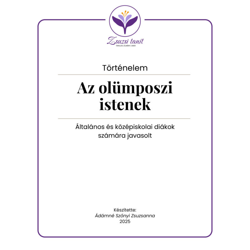 Az olümposzi istenek